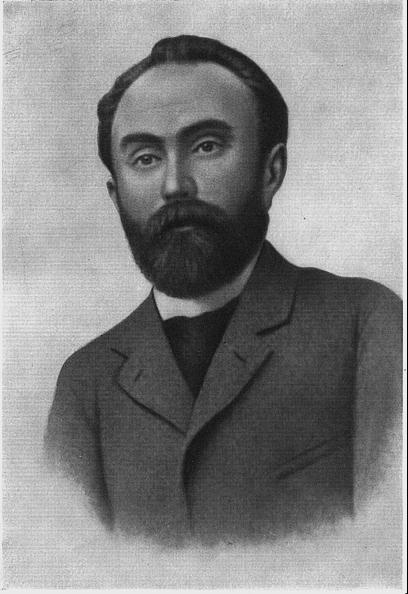 Plekhanov looking like Wild Bill Hickhock in broad cowboy hat